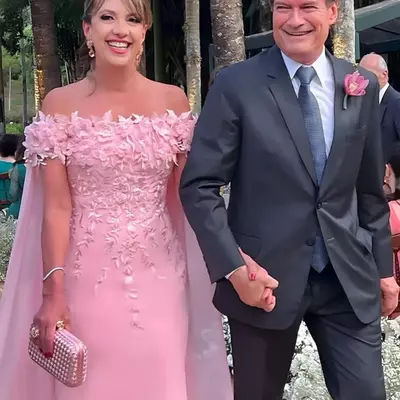 Off the shoulder mother of the bride/ groom dress for wedding classic appliques prom dresses pink chiffon long evening gown