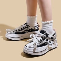 Beggar Style Canvas Shoes - Thumbnail 1