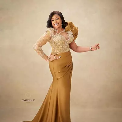 Gold mermaid mother of bride dresses lace beaded evening prom formal party birthday celebrity mother of groom gowns dress 