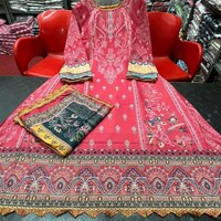 Dress BEAUTIFUL muslin dress For you wife and mother and daughter  - Thumbnail 1