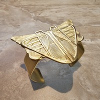 Brass Bettle Bangle - Thumbnail 5