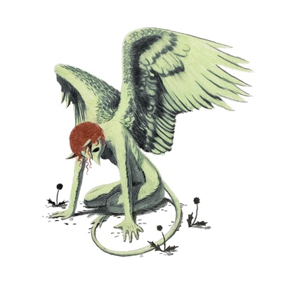 green wings (print)