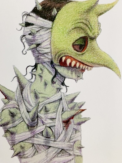 spike demon (print)