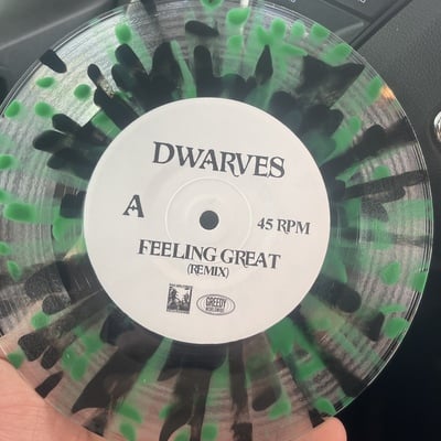 Rgf-184 dwarves/ralph champagne split 7"