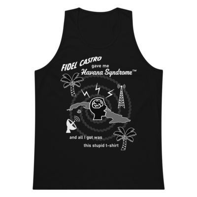 havana syndrome unisex tank
