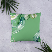 NGC  Lea' Aquarelle Reversible Pillow - Thumbnail 1