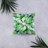 NGC  Lea' Aquarelle Reversible Pillow - Thumbnail 3
