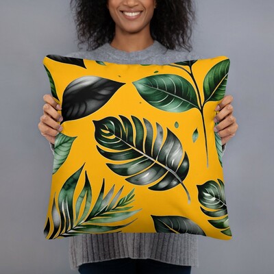 Ngc gold-n-girl reversible pillow