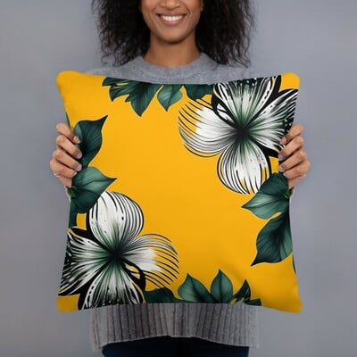 Ngc gold-n-girl reversible pillow