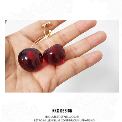 Cherry earrings