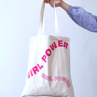 *Free Shipping*GIRL POWER TOTE BAG - Thumbnail 1