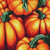 Pumpkins Cross Stitch Pattern - Thumbnail 1