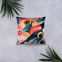 NGC Blue Fantasy Reversible Pillow - Thumbnail 2