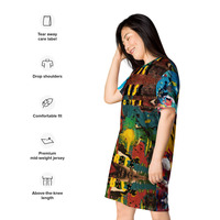 MW T-shirt dress - Thumbnail 1
