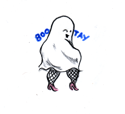 Bootay Ghost 2" sticker