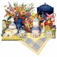 Teatime Cross Stitch Pattern - Thumbnail 2