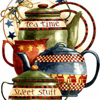Teatime Stuff Cross Stitch Pattern - Thumbnail 2