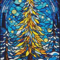 Winter Cross Stitch Pattern - Thumbnail 1