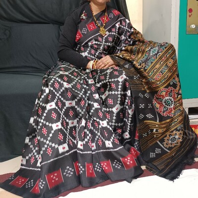 Buy authentic handcrafted odisha barpali sambalpuri khandua silk  saree online