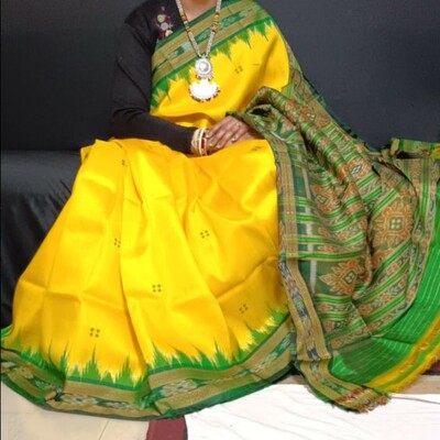 Buy authentic handcrafted odisha barpali sambalpuri khandua silk  saree online