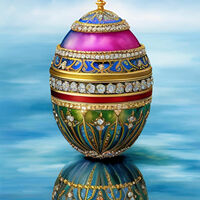 Faberge Egg Cross Stitch Pattern - Thumbnail 3
