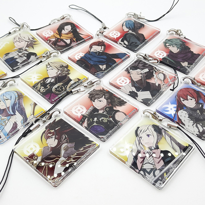 Fire emblem fates acrylic keychains