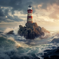 On The Rocks Cross Stitch Pattern - Thumbnail 2