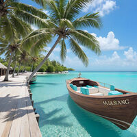 Maldives Cross Stitch Pattern - Thumbnail 2