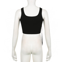 Black Heart Pendant Tank Top - Thumbnail 3