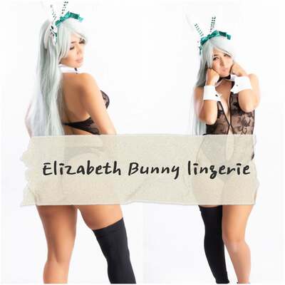 Elizabeth bunny lingerie digital content