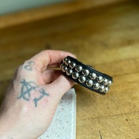 2 Row Medium Domes Wristband - Thumbnail 2