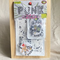 Punky-Punky Sticker/Pin Pack - Thumbnail 1