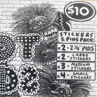 Bootheadz Sticker/Pin Pack - Thumbnail 2