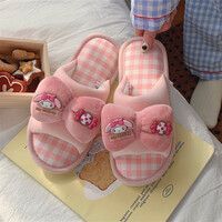 Soft Pink Melody Home Slippers - Thumbnail 2