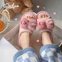 Soft Pink Melody Home Slippers - Thumbnail 3