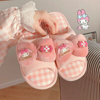 Soft Pink Melody Home Slippers - Thumbnail 1
