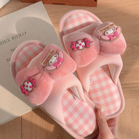 Soft Pink Melody Home Slippers - Thumbnail 4