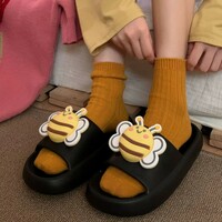 Soft EVA Bee Slippers - Thumbnail 2