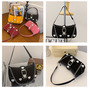 Fashion Pearl Heart Shoulder Bag-3