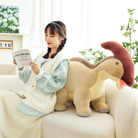 Guanlong Doll Parasaurolophus Plush Toy Dinosaur Pillow - Thumbnail 4