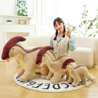 Guanlong Doll Parasaurolophus Plush Toy Dinosaur Pillow - Thumbnail 5