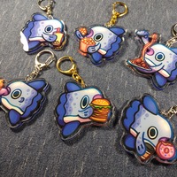 Mola Food Acrylic Keychains - Thumbnail 3