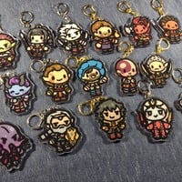 Baldur's Gate 3 Acrylic Keychains - Thumbnail 3