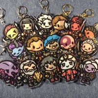 Baldur's Gate 3 Acrylic Keychains - Thumbnail 5