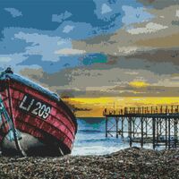 On The Shore Cross Stitch Pattern - Thumbnail 1