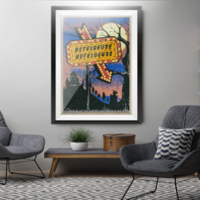 Beetlejuice/Betelgeuse Sign Print/Poster - Thumbnail 1