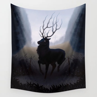 Ash & Hair - Wall Tapestry