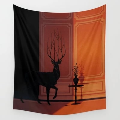 Darker rooms - wall tapestry - Thumbnail 3