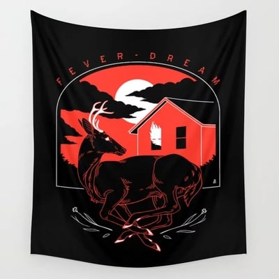 Fever dream - wall tapestry - Thumbnail 5