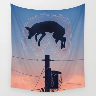 Ghost summer - wall tapestry - Thumbnail 4